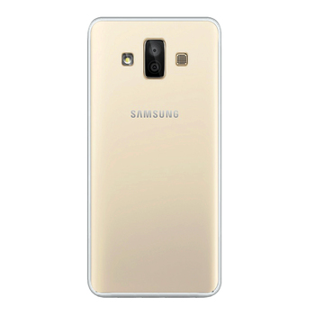 Microsonic Samsung Galaxy J7 Duo Kılıf Transparent Soft Beyaz