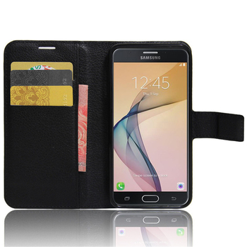 Microsonic Samsung Galaxy J7 Prime 2 Cüzdanlı Deri Kılıf Siyah