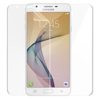 Microsonic Samsung Galaxy J7 Prime 2 Ekran Koruyucu Film Seti - Ön ve Arka