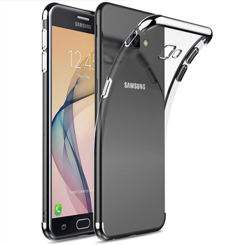 Microsonic Samsung Galaxy J7 Prime 2 Kılıf Skyfall Transparent Clear Siyah
