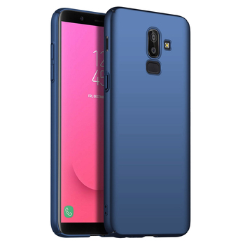 Microsonic Samsung Galaxy J8 Kılıf Premium Slim Lacivert Microsonic Samsung Galaxy J8 Kılıf Premium Slim Lacivert