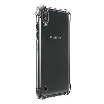Microsonic Samsung Galaxy M10 Kılıf Anti Shock Silikon Şeffaf