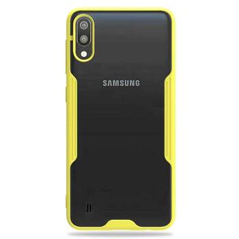 Microsonic Samsung Galaxy M10 Kılıf Paradise Glow Sarı
