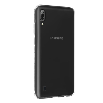 Microsonic Samsung Galaxy M30 Kılıf Transparent Soft Beyaz