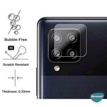 Microsonic Samsung Galaxy M12 Kamera Lens Koruyucu