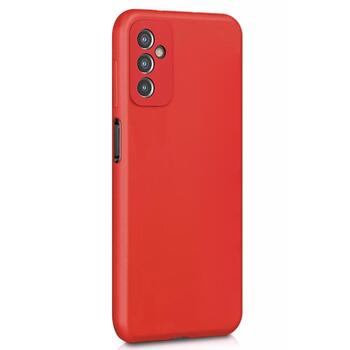 Microsonic Samsung Galaxy M13 Kılıf Matte Silicone Kırmızı