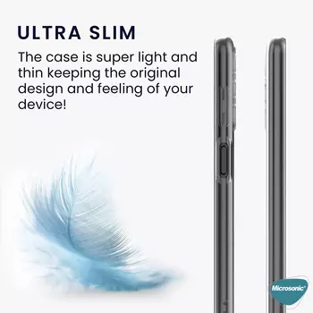 Microsonic Samsung Galaxy M13 Kılıf Transparent Soft Şeffaf