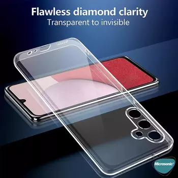 Microsonic Samsung Galaxy M14 Kılıf Transparent Soft Şeffaf