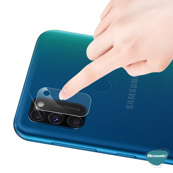 Microsonic Samsung Galaxy M21 Kamera Lens Koruyucu
