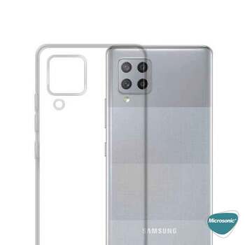 Microsonic Samsung Galaxy M22 Kılıf Transparent Soft Beyaz