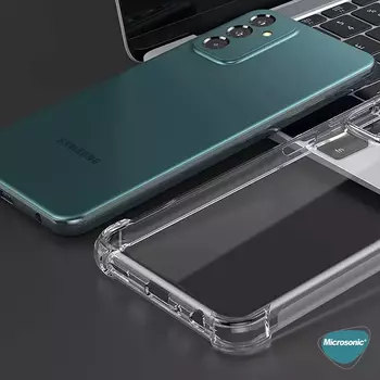 Microsonic Samsung Galaxy M23 Kılıf Anti Shock Silikon Şeffaf