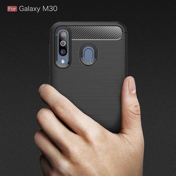 Microsonic Samsung Galaxy M30 Kılıf Room Silikon Siyah