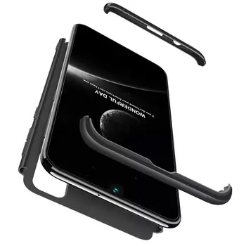 Microsonic Samsung Galaxy M30s Kılıf Double Dip 360 Protective Siyah