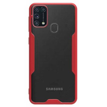 Microsonic Samsung Galaxy M31 Kılıf Paradise Glow Kırmızı