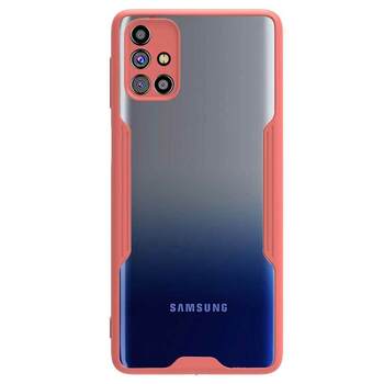 Microsonic Samsung Galaxy M31S Kılıf Paradise Glow Pembe