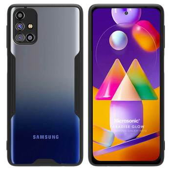 Microsonic Samsung Galaxy M31S Kılıf Paradise Glow Siyah