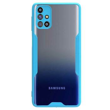Microsonic Samsung Galaxy M31S Kılıf Paradise Glow Turkuaz