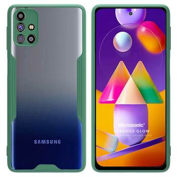 Microsonic Samsung Galaxy M31S Kılıf Paradise Glow Yeşil