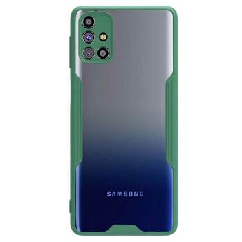 Microsonic Samsung Galaxy M31S Kılıf Paradise Glow Yeşil