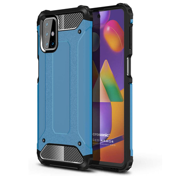 Microsonic Samsung Galaxy M31s Kılıf Rugged Armor Mavi Microsonic Samsung Galaxy M31s Kılıf Rugged Armor Mavi