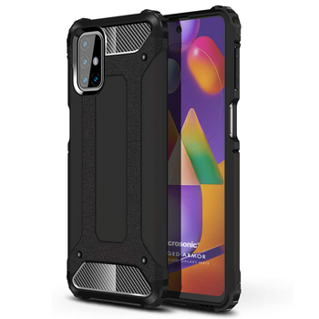 Microsonic Samsung Galaxy M31s Kılıf Rugged Armor Siyah Microsonic Samsung Galaxy M31s Kılıf Rugged Armor Siyah