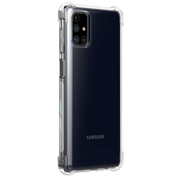 Microsonic Samsung Galaxy M51 Kılıf Anti Shock Silikon Şeffaf