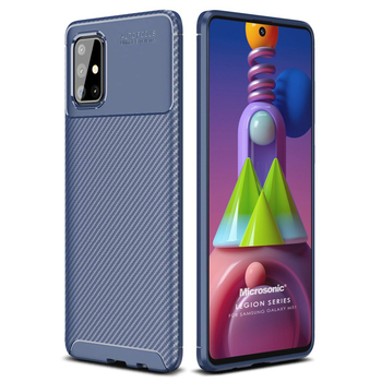 Microsonic Samsung Galaxy M51 Kılıf Legion Series Lacivert Microsonic Samsung Galaxy M51 Kılıf Legion Series Lacivert