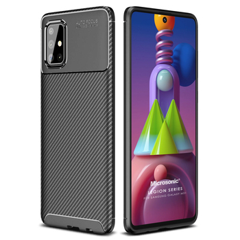 Microsonic Samsung Galaxy M51 Kılıf Legion Series Siyah Microsonic Samsung Galaxy M51 Kılıf Legion Series Siyah