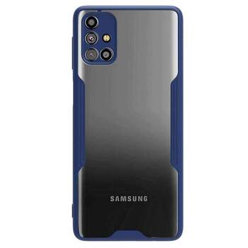 Microsonic Samsung Galaxy M51 Kılıf Paradise Glow Lacivert