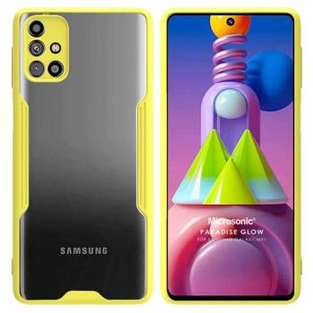 Microsonic Samsung Galaxy M51 Kılıf Paradise Glow Sarı