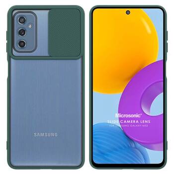 Microsonic Samsung Galaxy M52 Kılıf Slide Camera Lens Protection Koyu Yeşil Microsonic Samsung Galaxy M52 Kılıf Slide Camera Lens Protection Koyu Yeşil