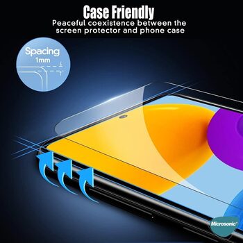 Microsonic Samsung Galaxy M52 Tempered Glass Cam Ekran Koruyucu