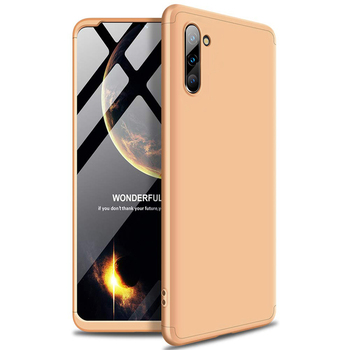 Microsonic Samsung Galaxy Note 10 Kılıf Double Dip 360 Protective AYS Gold Microsonic Samsung Galaxy Note 10 Kılıf Double Dip 360 Protective AYS Gold