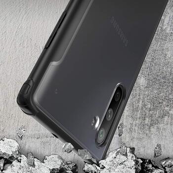 Microsonic Samsung Galaxy Note 10 Kılıf Frosted Frame Siyah