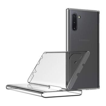 Microsonic Samsung Galaxy Note 10 Kılıf Komple Gövde Koruyucu Silikon Şeffaf