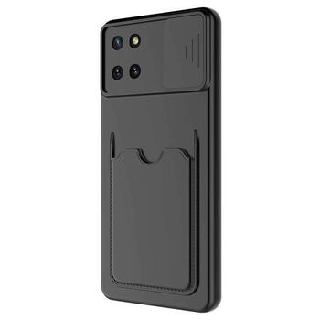 Microsonic Samsung Galaxy Note 10 Lite Kılıf Inside Card Slot Siyah