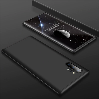 Microsonic Samsung Galaxy Note 10 Plus Kılıf Double Dip 360 Protective Siyah