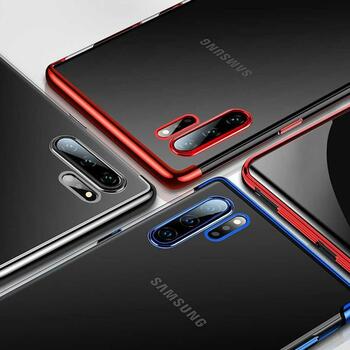 Microsonic Samsung Galaxy Note 10 Plus Kılıf Skyfall Transparent Clear Kırmızı