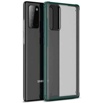 Microsonic Samsung Galaxy Note 20 Kılıf Frosted Frame Yeşil Microsonic Samsung Galaxy Note 20 Kılıf Frosted Frame Yeşil