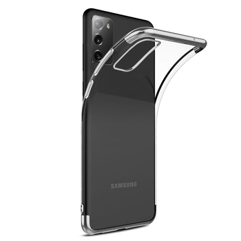 Microsonic Samsung Galaxy Note 20 Kılıf Skyfall Transparent Clear Gümüş