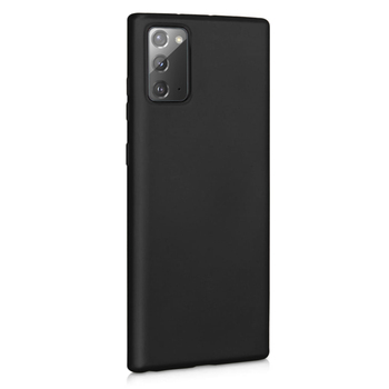 Microsonic Samsung Galaxy Note 20 Kılıf Matte Silicone Siyah