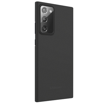 Microsonic Samsung Galaxy Note 20 Kılıf Peipe Matte Silicone Siyah