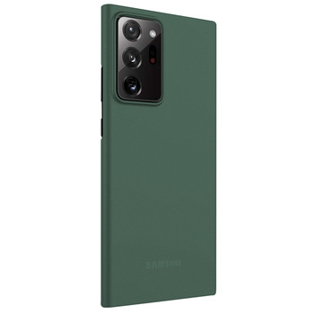 Microsonic Samsung Galaxy Note 20 Ultra Kılıf Peipe Matte Silicone Yeşil
