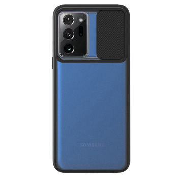 Microsonic Samsung Galaxy Note 20 Ultra Kılıf Slide Camera Lens Protection Siyah