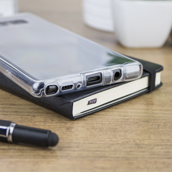 Microsonic Samsung Galaxy Note 8 Kılıf Komple Gövde Koruyucu Silikon Şeffaf