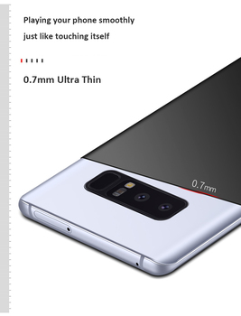 Microsonic Samsung Galaxy Note 8 Kılıf Premium Slim Gri