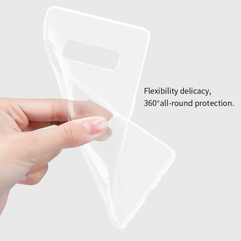 Microsonic Samsung Galaxy Note 8 Kılıf Transparent Soft Siyah