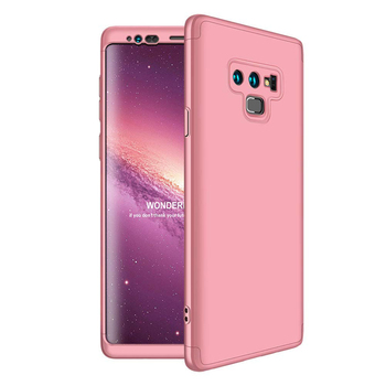 Microsonic Samsung Galaxy Note 9 Kılıf Double Dip 360 Protective AYS Rose Gold