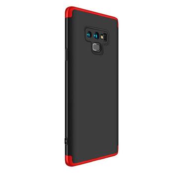 Microsonic Samsung Galaxy Note 9 Kılıf Double Dip 360 Protective AYS Siyah - Kırmızı