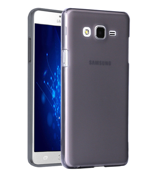 Microsonic Samsung Galaxy On7 Kılıf Transparent Soft Siyah